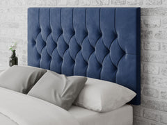 Olivier Headboard 80 cm - Plush Velvet - Navy