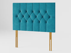 Olivier Headboard 80 cm - Plush Velvet - Teal