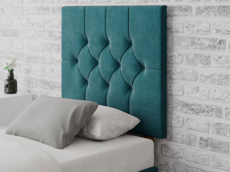 Olivier Headboard 80 cm - Plush Velvet - Emerald