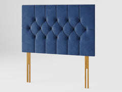 Olivier Headboard 80 cm - Plush Velvet - Navy