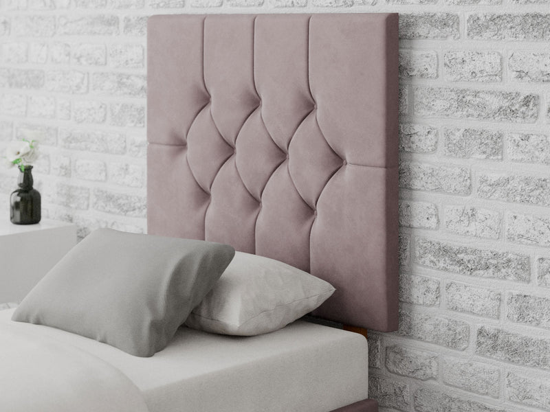 Olivier Headboard 80 cm - Plush Velvet - Blush