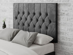 Olivier Headboard 80 cm - Mirazzi Velvet - Black