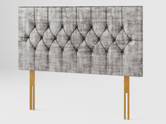 Olivier Headboard 80 cm - Distressed Velvet - Slate