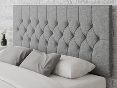 Olivier Headboard 80 cm - Saxon Twill - Grey