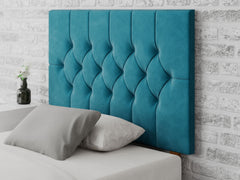 Olivier Headboard 80 cm - Plush Velvet - Teal