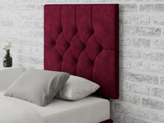 Olivier Headboard 80 cm - Kimiyo Linen - Bordeaux