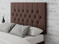 Olivier Headboard 80 cm - Yorkshire Knit - Chocolate