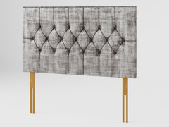 Olivier Headboard 80 cm - Distressed Velvet - Slate