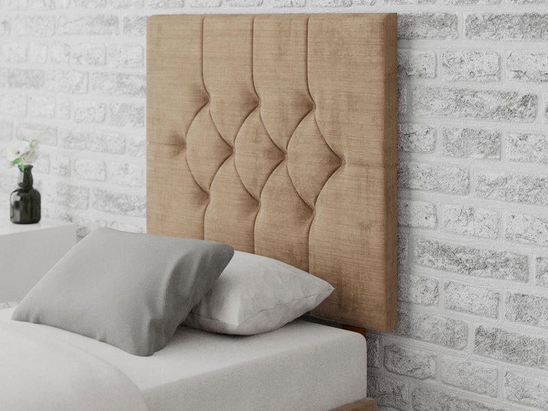 Olivier Headboard 80 cm - Firenza Velour - Champagne