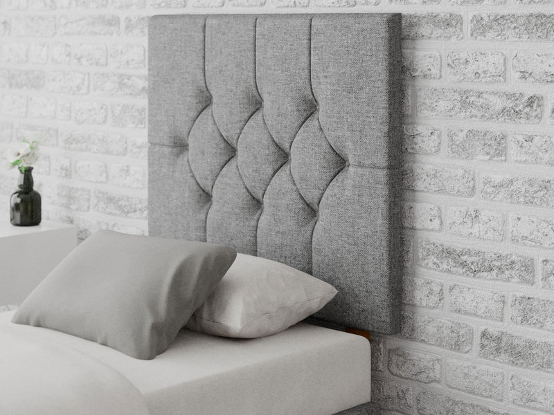 Olivier Headboard 80 cm - Saxon Twill - Grey