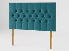 Olivier Headboard 80 cm - Plush Velvet - Emerald