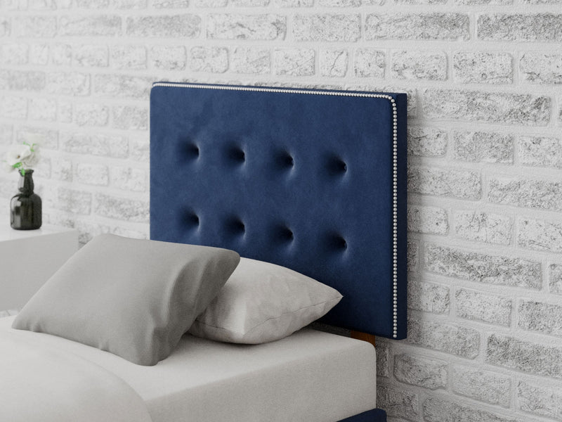 Presley Headboard 60 cm - Plush Velvet - Navy