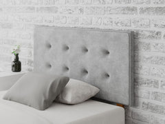 Presley Headboard 60 cm - Kimiyo Linen - Silver