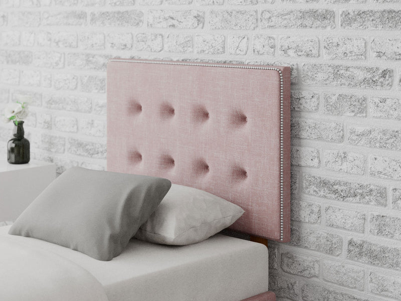 Presley Headboard 60 cm - Pure Pastel Cotton - Tea Rose