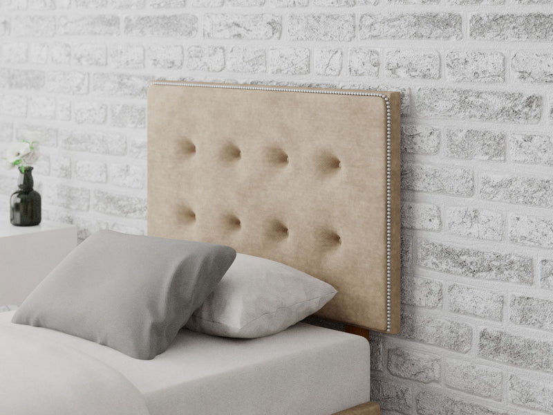 Presley Headboard 60 cm - Kimiyo Linen - Beige