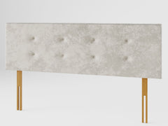 Presley Headboard 60 cm - Mirazzi Velvet - Pearl