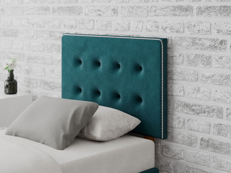 Presley Headboard 60 cm - Plush Velvet - Emerald