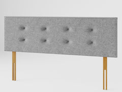 Presley Headboard 60 cm - Saxon Twill - Grey