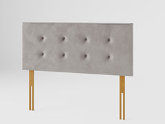 Presley Headboard 60 cm - Plush Velvet - Silver