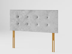 Presley Headboard 60 cm - Mirazzi Velvet - Silver