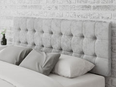 Sinatra Headboard 60 cm - Mirazzi Velvet - Silver