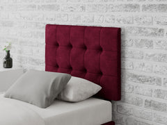 Sinatra Headboard 60 cm - Kimiyo Linen - Bordeaux