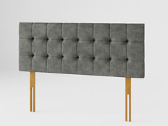 Sinatra Headboard 60 cm - Kimiyo Linen - Granite