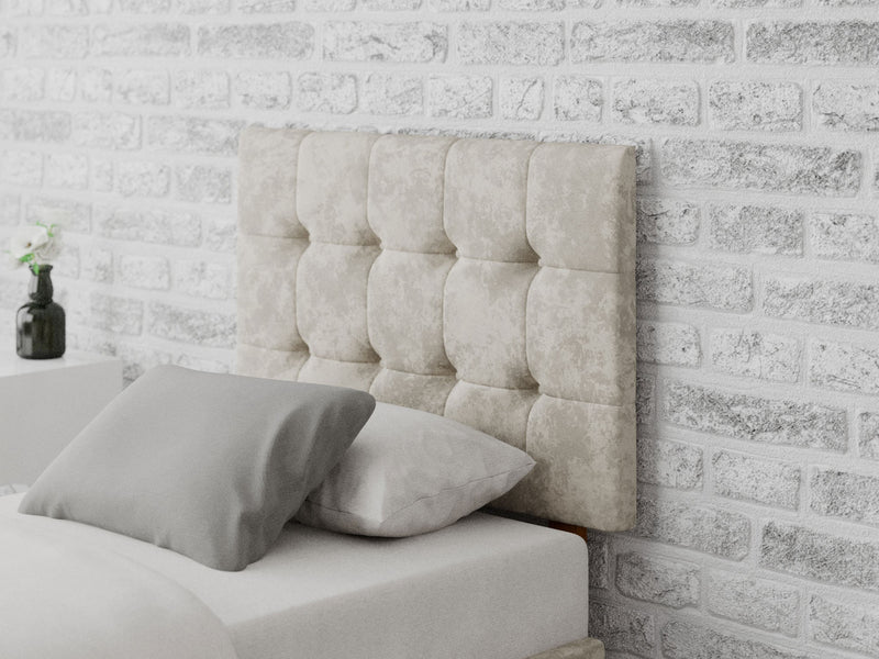 Sinatra Headboard 60 cm - Mirazzi Velvet - Pearl