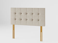 Sinatra Headboard 60 cm - Malham Weave - Cream