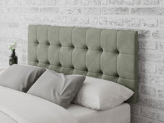 Sinatra Headboard 60 cm - Plush Velvet - Duck Egg