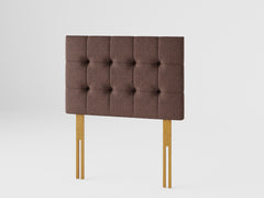 Sinatra Headboard 60 cm - Yorkshire Knit - Chocolate