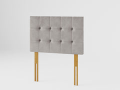 Sinatra Headboard 60 cm - Plush Velvet - Silver