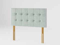 Sinatra Headboard 60 cm - Pure Pastel Cotton - Eau De Nil