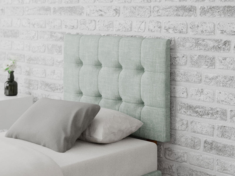 Sinatra Headboard 60 cm - Pure Pastel Cotton - Eau De Nil