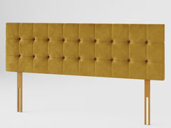 Sinatra Headboard 60 cm - Plush Velvet - Ochre