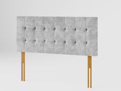 Sinatra Headboard 60 cm - Mirazzi Velvet - Silver