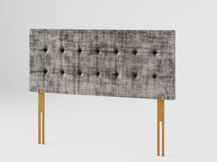 Sinatra Headboard 60 cm - Distressed Velvet - Slate