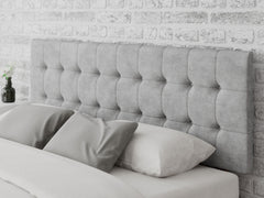 Sinatra Headboard 60 cm - Kimiyo Linen - Silver