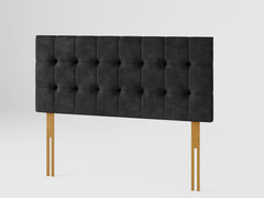 Sinatra Headboard 60 cm - Kimiyo Linen - Charcoal