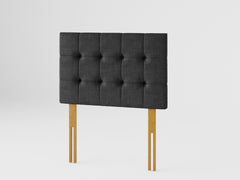 Sinatra Headboard 60 cm - Malham Weave - Ebony