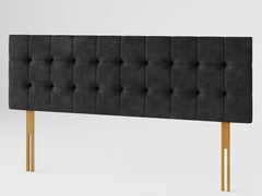 Sinatra Headboard 60 cm - Kimiyo Linen - Charcoal