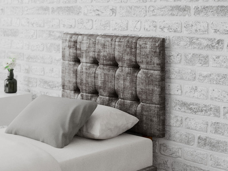 Sinatra Headboard 60 cm - Distressed Velvet - Slate