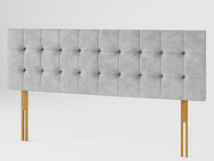 Sinatra Headboard 60 cm - Kimiyo Linen - Silver