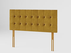 Sinatra Headboard 60 cm - Plush Velvet - Ochre