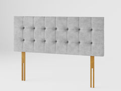 Sinatra Headboard 60 cm - Kimiyo Linen - Silver