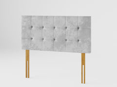 Sinatra Headboard 60 cm - Mirazzi Velvet - Silver