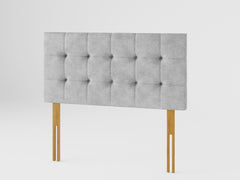 Sinatra Headboard 60 cm - Kimiyo Linen - Silver