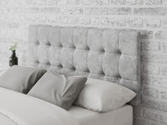 Sinatra Headboard 60 cm - Mirazzi Velvet - Silver