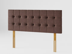 Sinatra Headboard 60 cm - Yorkshire Knit - Chocolate