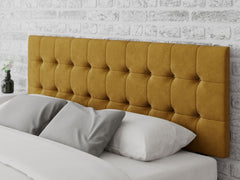 Sinatra Headboard 60 cm - Plush Velvet - Ochre